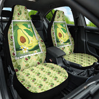 Aloha Hawaii Avocado Car Seat Cover Hawaiian Fruit Stylized Stamp LT14 One Size Green - Polynesian Pride