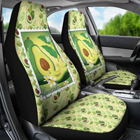 Aloha Hawaii Avocado Car Seat Cover Hawaiian Fruit Stylized Stamp LT14 - Polynesian Pride