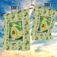 Aloha Hawaii Avocado Garden Flag Hawaiian Fruit Stylized Stamp LT14 - Polynesian Pride