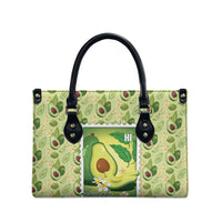 Aloha Hawaii Avocado Leather Bag Hawaiian Fruit Stylized Stamp LT14 - Polynesian Pride