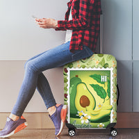 Aloha Hawaii Avocado Luggage Cover Hawaiian Fruit Stylized Stamp LT14 - Polynesian Pride