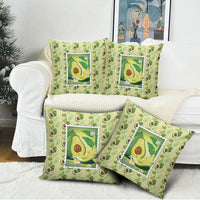 Aloha Hawaii Avocado Pillow Cover Hawaiian Fruit Stylized Stamp LT14 - Polynesian Pride