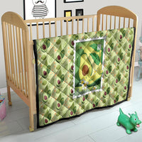 Aloha Hawaii Avocado Quilt Hawaiian Fruit Stylized Stamp LT14 - Polynesian Pride