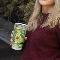 Aloha Hawaii Avocado Tumbler Cup Hawaiian Fruit Stylized Stamp LT14 - Polynesian Pride