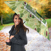 Aloha Hawaii Avocado Umbrella Hawaiian Fruit Stylized Stamp LT14 - Polynesian Pride
