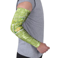 Aloha Hawaii Ulu Palaka Motifs Arm Sleeves Hawaiian Breadfruit Stylized Stamp LT14 - Polynesian Pride