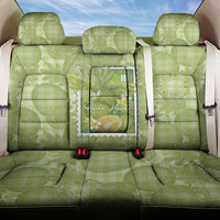 Aloha Hawaii Ulu Palaka Motifs Back Car Seat Cover Hawaiian Breadfruit Stylized Stamp LT14 One Size Green - Polynesian Pride