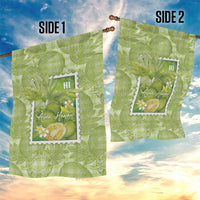Aloha Hawaii Ulu Palaka Motifs Garden Flag Hawaiian Breadfruit Stylized Stamp LT14 - Polynesian Pride
