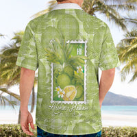 Aloha Hawaii Ulu Palaka Motifs Hawaiian Shirt Hawaiian Breadfruit Stylized Stamp LT14 - Polynesian Pride