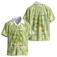 Aloha Hawaii Ulu Palaka Motifs Kid Hawaiian Shirt Hawaiian Breadfruit Stylized Stamp LT14 - Polynesian Pride
