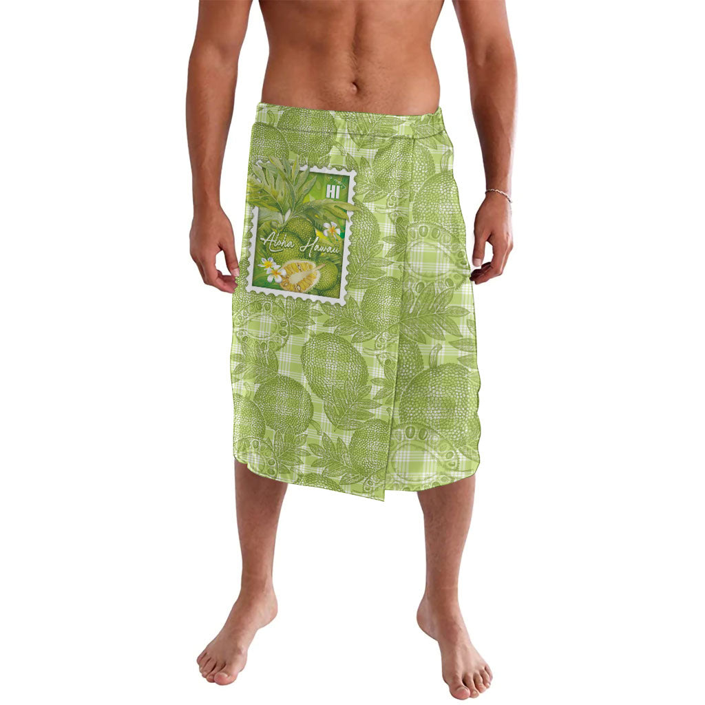 Aloha Hawaii Ulu Palaka Motifs Lavalava Hawaiian Breadfruit Stylized Stamp