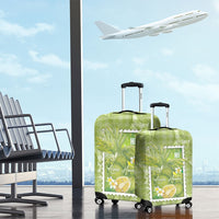 Aloha Hawaii Ulu Palaka Motifs Luggage Cover Hawaiian Breadfruit Stylized Stamp LT14 - Polynesian Pride