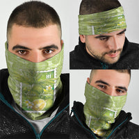 Aloha Hawaii Ulu Palaka Motifs Neck Gaiter Hawaiian Breadfruit Stylized Stamp LT14 - Polynesian Pride