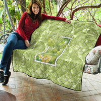 Aloha Hawaii Ulu Palaka Motifs Quilt Hawaiian Breadfruit Stylized Stamp LT14 - Polynesian Pride