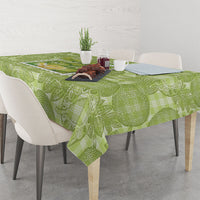 Aloha Hawaii Ulu Palaka Motifs Tablecloth Hawaiian Breadfruit Stylized Stamp LT14 - Polynesian Pride