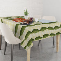 Aloha Hawaii Rambutan Palaka Motifs Tablecloth Hawaiian Fruit Stylized Stamp LT14 - Polynesian Pride