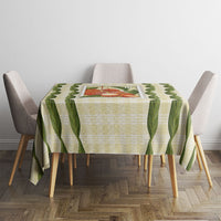 Aloha Hawaii Rambutan Palaka Motifs Tablecloth Hawaiian Fruit Stylized Stamp LT14 - Polynesian Pride