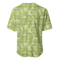 Omaomao Hawaii Breadfruit Palaka Motifs Baseball Jersey LT14 - Polynesian Pride