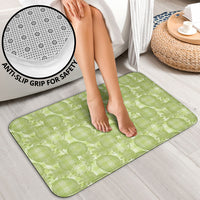 Omaomao Hawaii Breadfruit Palaka Motifs Bathroom Set LT14 - Polynesian Pride
