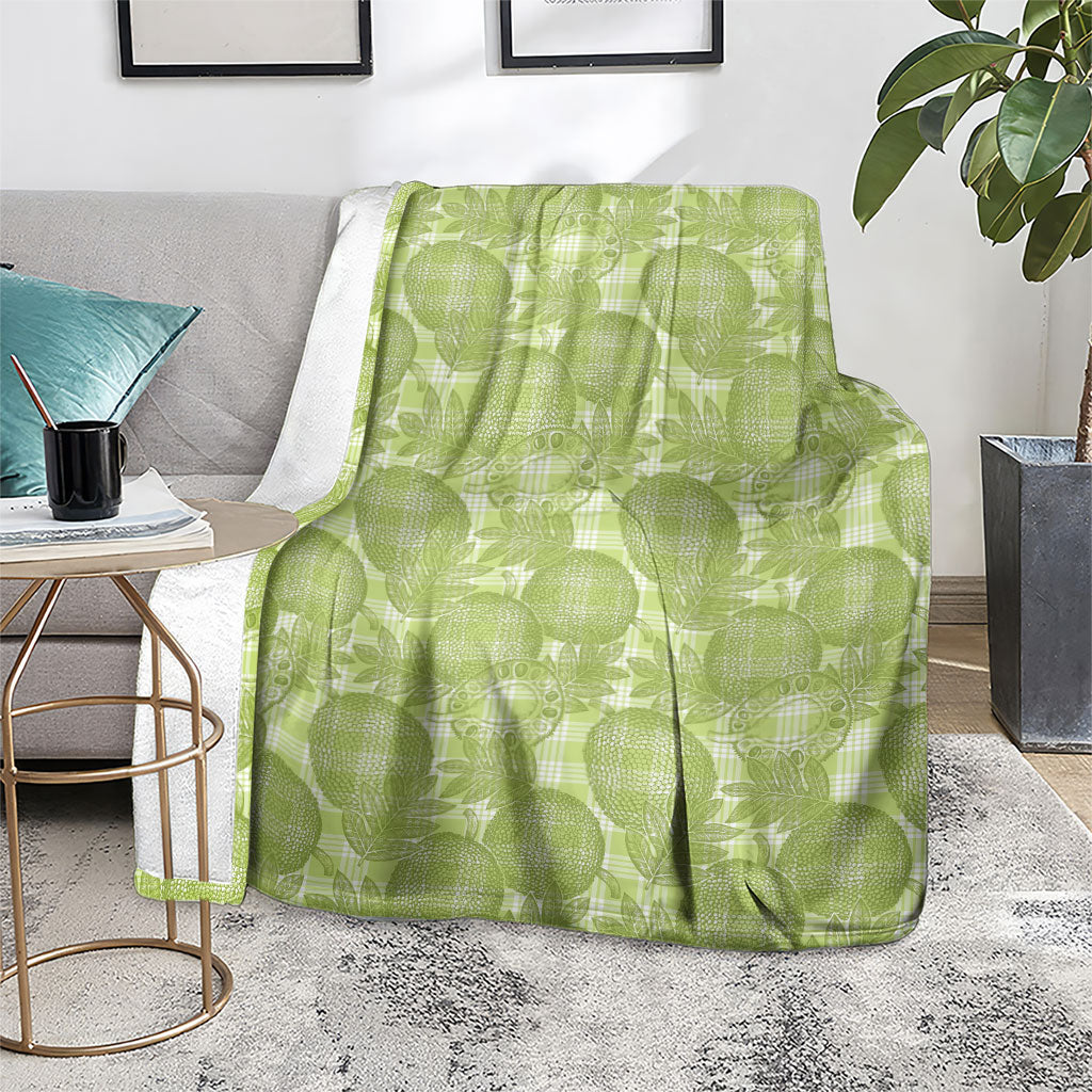 Omaomao Hawaii Breadfruit Palaka Motifs Blanket LT14 - Polynesian Pride