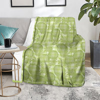 Omaomao Hawaii Breadfruit Palaka Motifs Blanket LT14 - Polynesian Pride