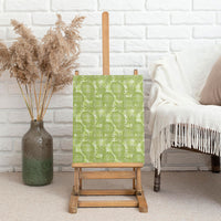 Omaomao Hawaii Breadfruit Palaka Motifs Canvas Wall Art LT14 - Polynesian Pride