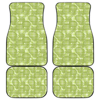 Omaomao Hawaii Breadfruit Palaka Motifs Car Mats LT14 - Polynesian Pride