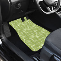 Omaomao Hawaii Breadfruit Palaka Motifs Car Mats LT14 - Polynesian Pride