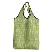 Omaomao Hawaii Breadfruit Palaka Motifs Grocery Bag LT14 - Polynesian Pride