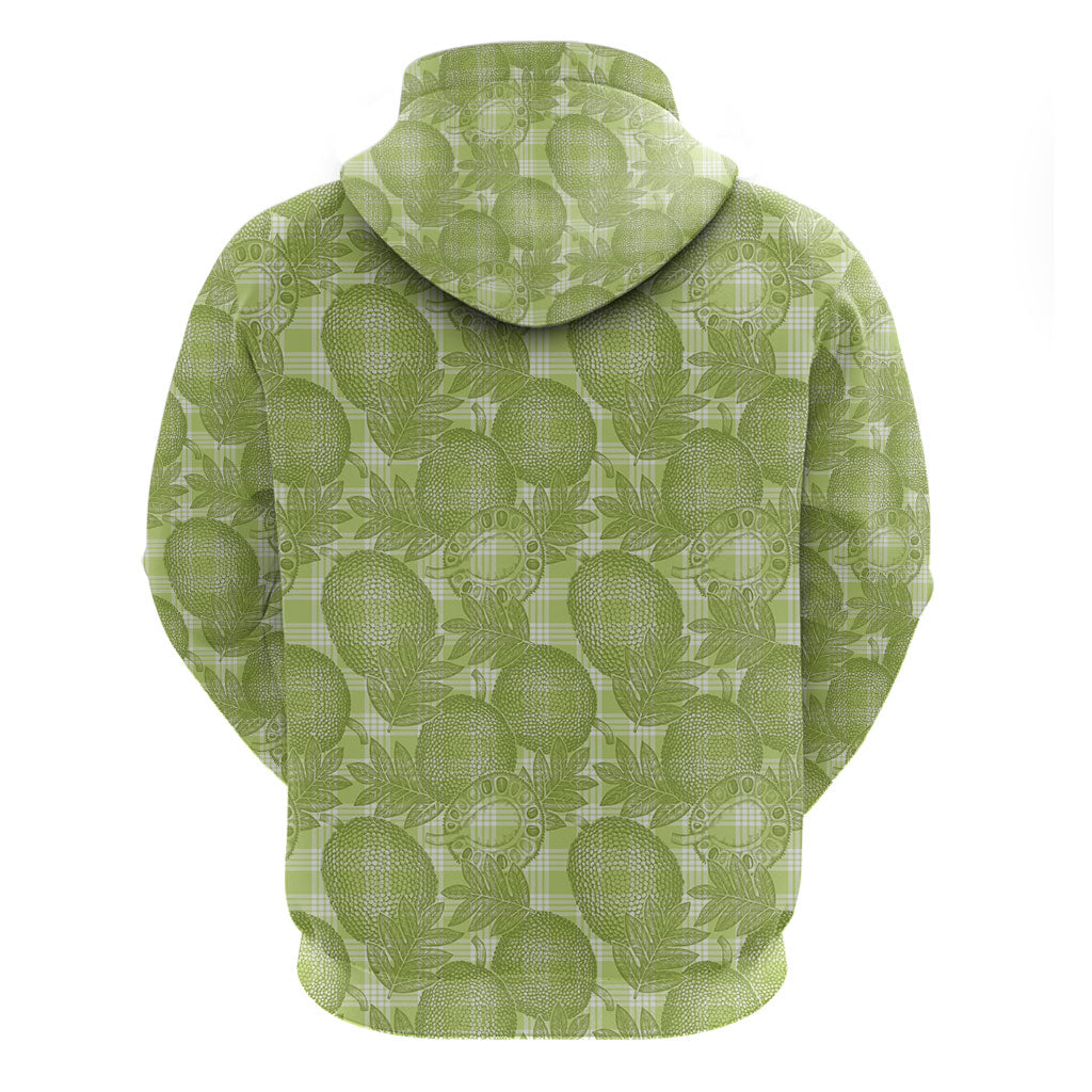 Omaomao Hawaii Breadfruit Palaka Motifs Hoodie LT14 - Polynesian Pride
