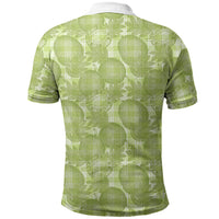 Omaomao Hawaii Breadfruit Palaka Motifs Polo Shirt LT14 - Polynesian Pride