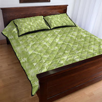Omaomao Hawaii Breadfruit Palaka Motifs Quilt Bed Set LT14 - Polynesian Pride