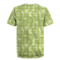 Omaomao Hawaii Breadfruit Palaka Motifs Rugby Jersey LT14 - Polynesian Pride