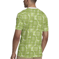 Omaomao Hawaii Breadfruit Palaka Motifs Rugby Jersey LT14 - Polynesian Pride