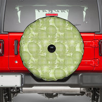 Omaomao Hawaii Breadfruit Palaka Motifs Spare Tire Cover LT14 - Polynesian Pride