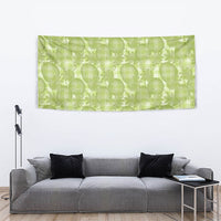 Omaomao Hawaii Breadfruit Palaka Motifs Tapestry LT14 - Polynesian Pride