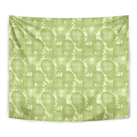 Omaomao Hawaii Breadfruit Palaka Motifs Tapestry LT14 - Polynesian Pride