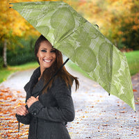 Omaomao Hawaii Breadfruit Palaka Motifs Umbrella LT14 - Polynesian Pride