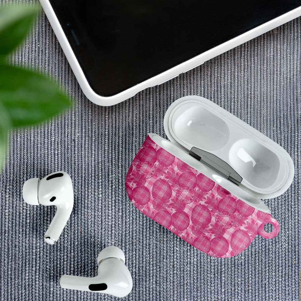 Alaka Hawaii Breadfruit Palaka Motifs AirPods Case LT14 - Polynesian Pride