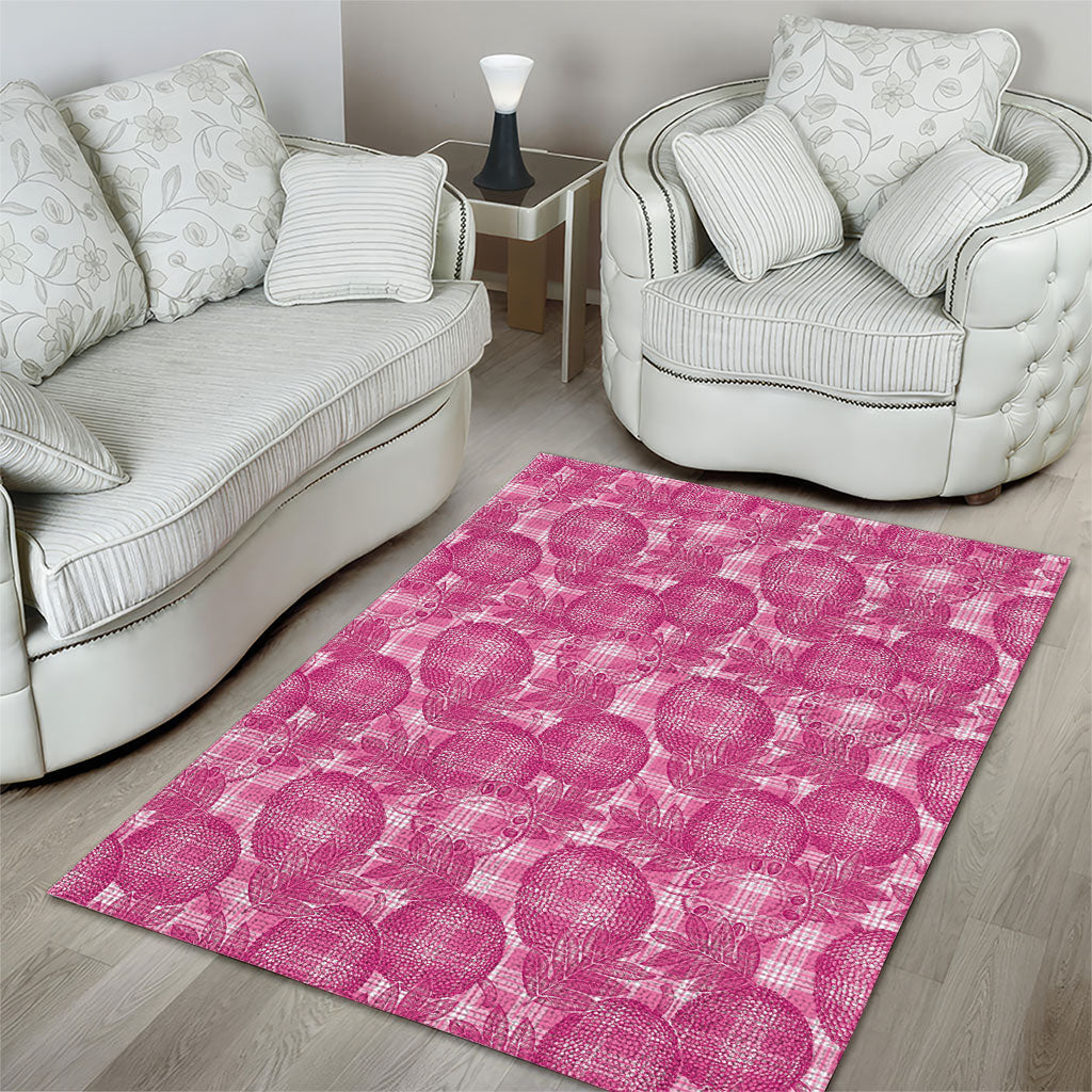 Alaka Hawaii Breadfruit Palaka Motifs Area Rug LT14 - Polynesian Pride