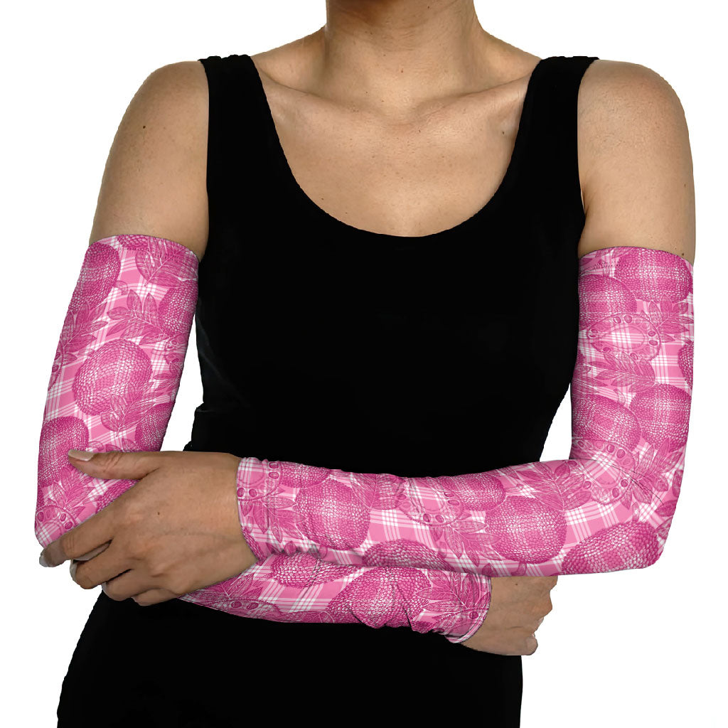 Alaka Hawaii Breadfruit Palaka Motifs Arm Sleeves LT14 - Polynesian Pride