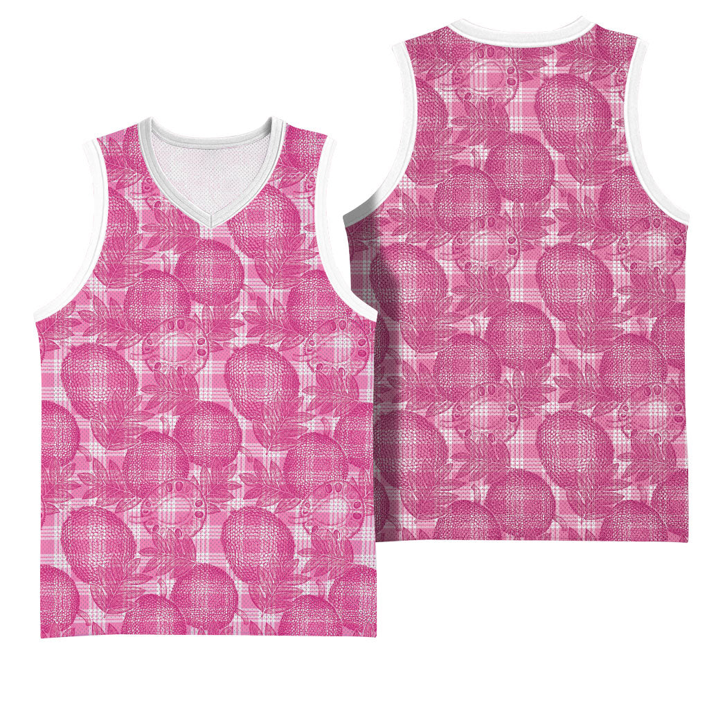 Alaka Hawaii Breadfruit Palaka Motifs Basketball Jersey LT14 - Polynesian Pride