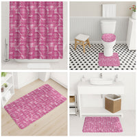 Alaka Hawaii Breadfruit Palaka Motifs Bathroom Set LT14 - Polynesian Pride
