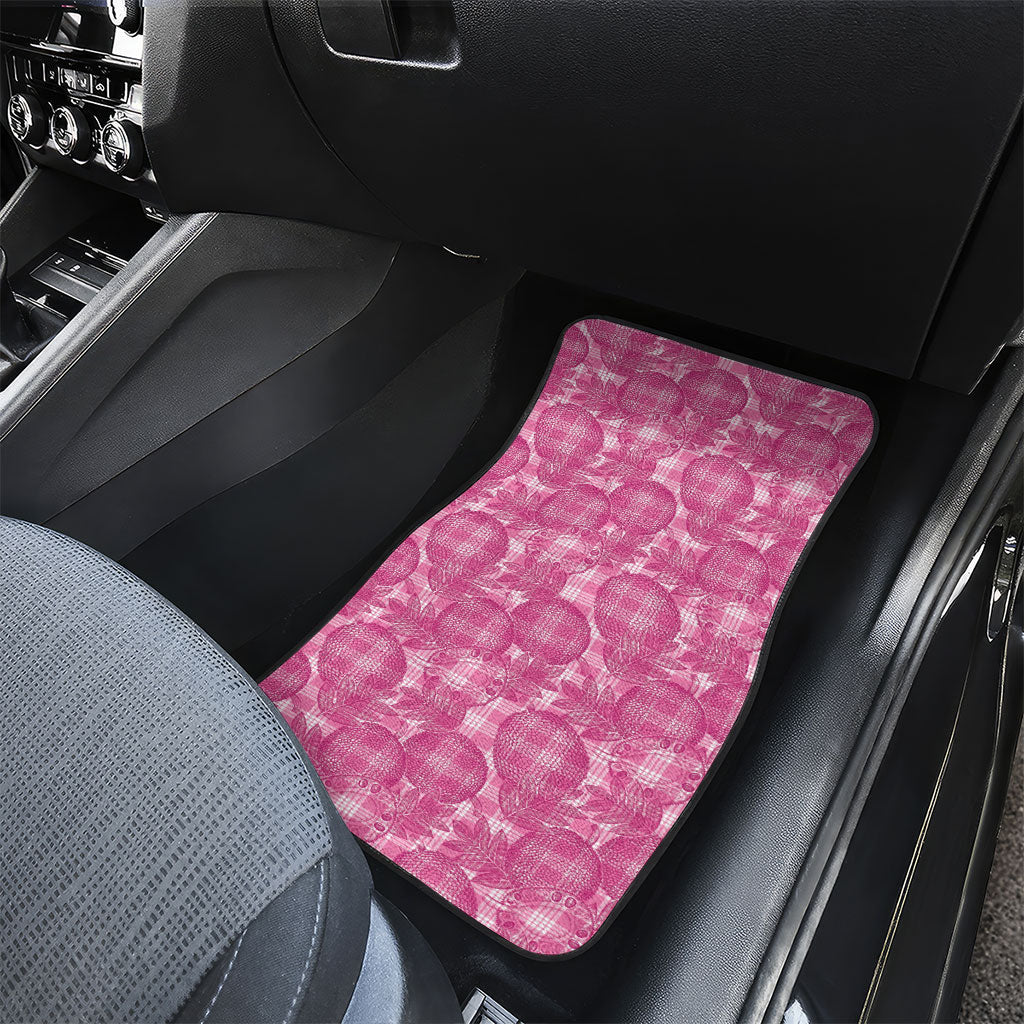 Alaka Hawaii Breadfruit Palaka Motifs Car Mats LT14 - Polynesian Pride