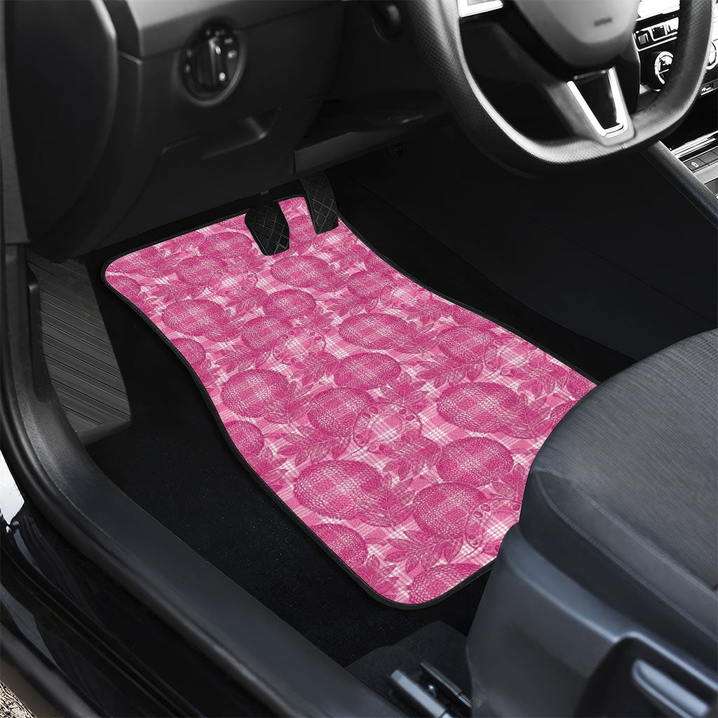 Alaka Hawaii Breadfruit Palaka Motifs Car Mats LT14 - Polynesian Pride
