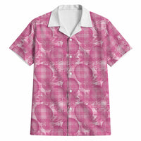 Alaka Hawaii Breadfruit Palaka Motifs Hawaiian Shirt LT14 Pink - Polynesian Pride