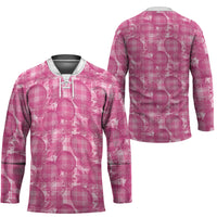 Alaka Hawaii Breadfruit Palaka Motifs Hockey Jersey LT14 - Polynesian Pride