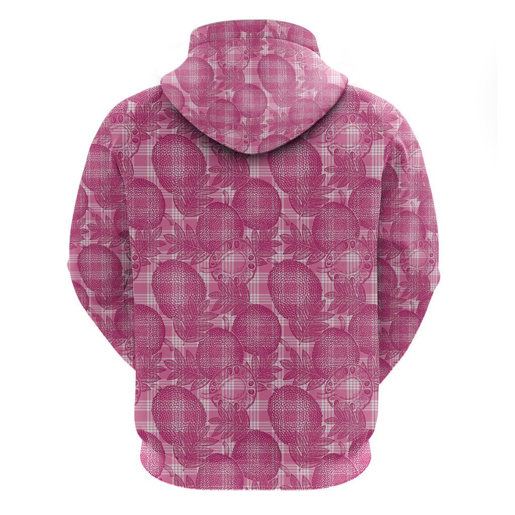 Alaka Hawaii Breadfruit Palaka Motifs Hoodie LT14 - Polynesian Pride