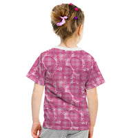 Alaka Hawaii Breadfruit Palaka Motifs Kid T Shirt LT14 - Polynesian Pride