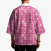 Alaka Hawaii Breadfruit Palaka Motifs Kimono LT14 - Polynesian Pride